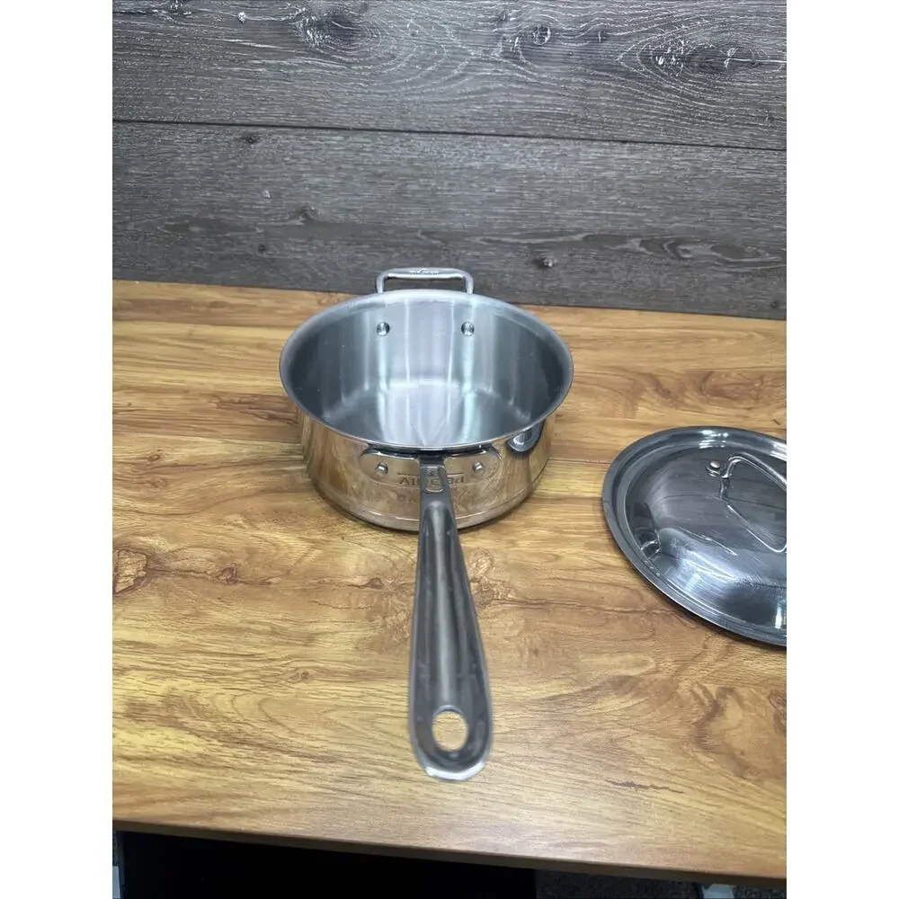 All-Clad 3-QT Copper Core 5-Ply Bonded Sauce pan with Matching Lid